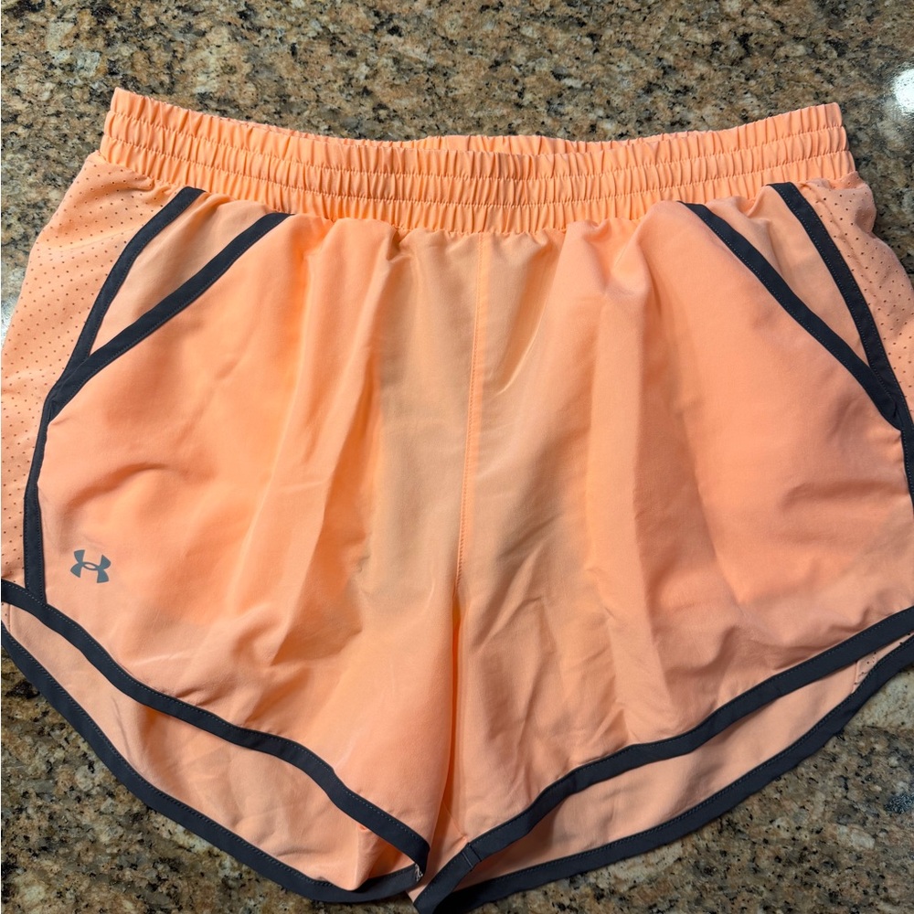 Under Armour Women's Peach Running Shorts